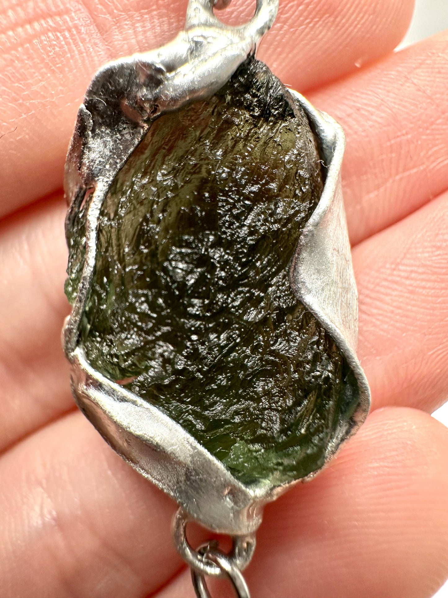 Braccialetto con Moldavite – N/V001