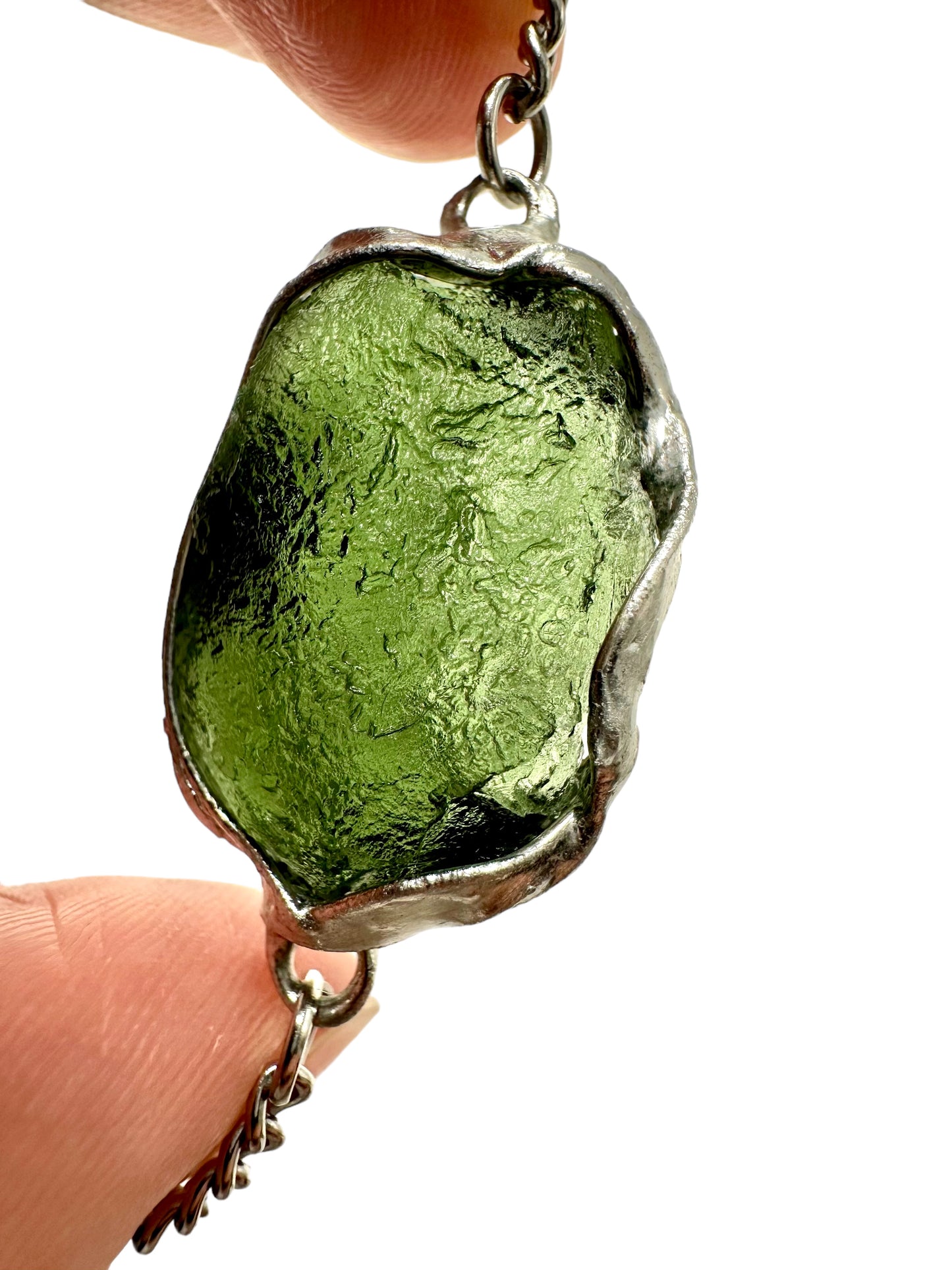Braccialetto con Moldavite – N/V001