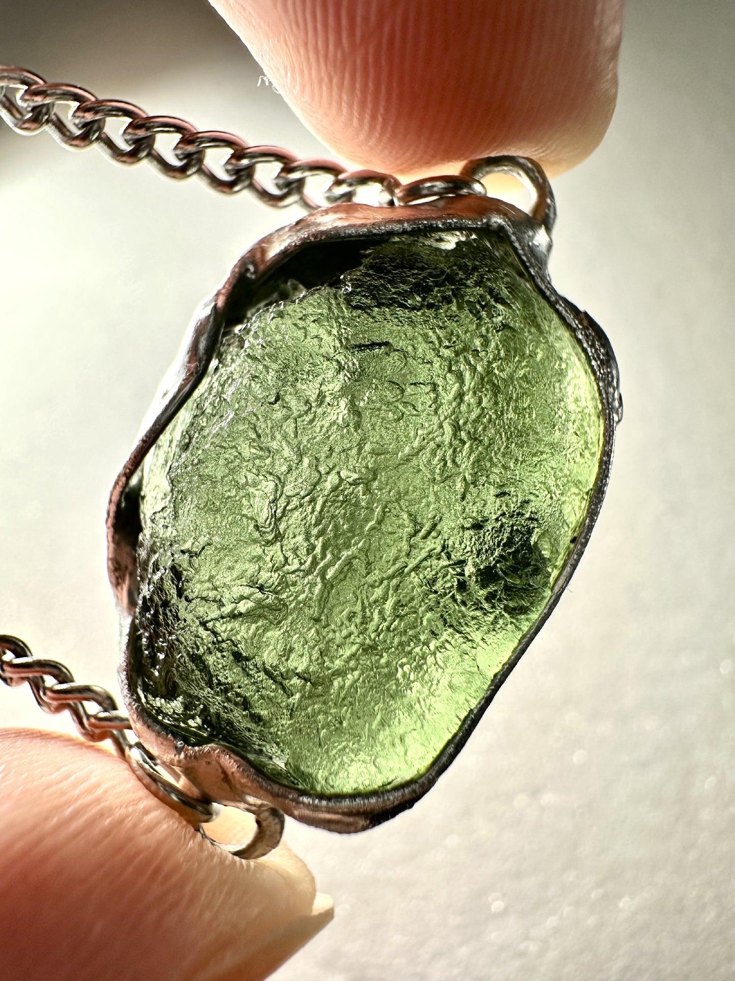 Braccialetto con Moldavite – N/V001