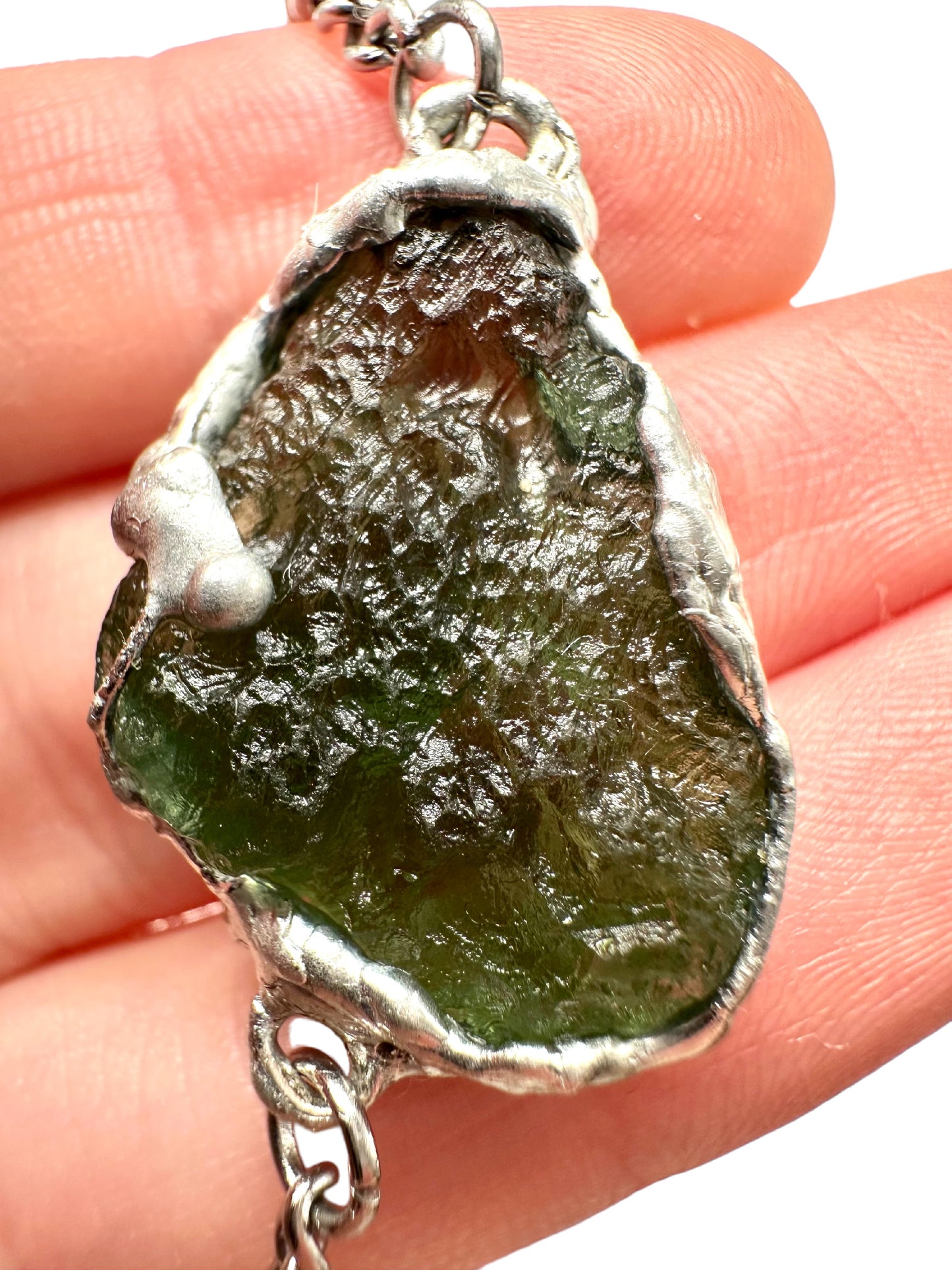 Braccialetto con Moldavite – N/V002