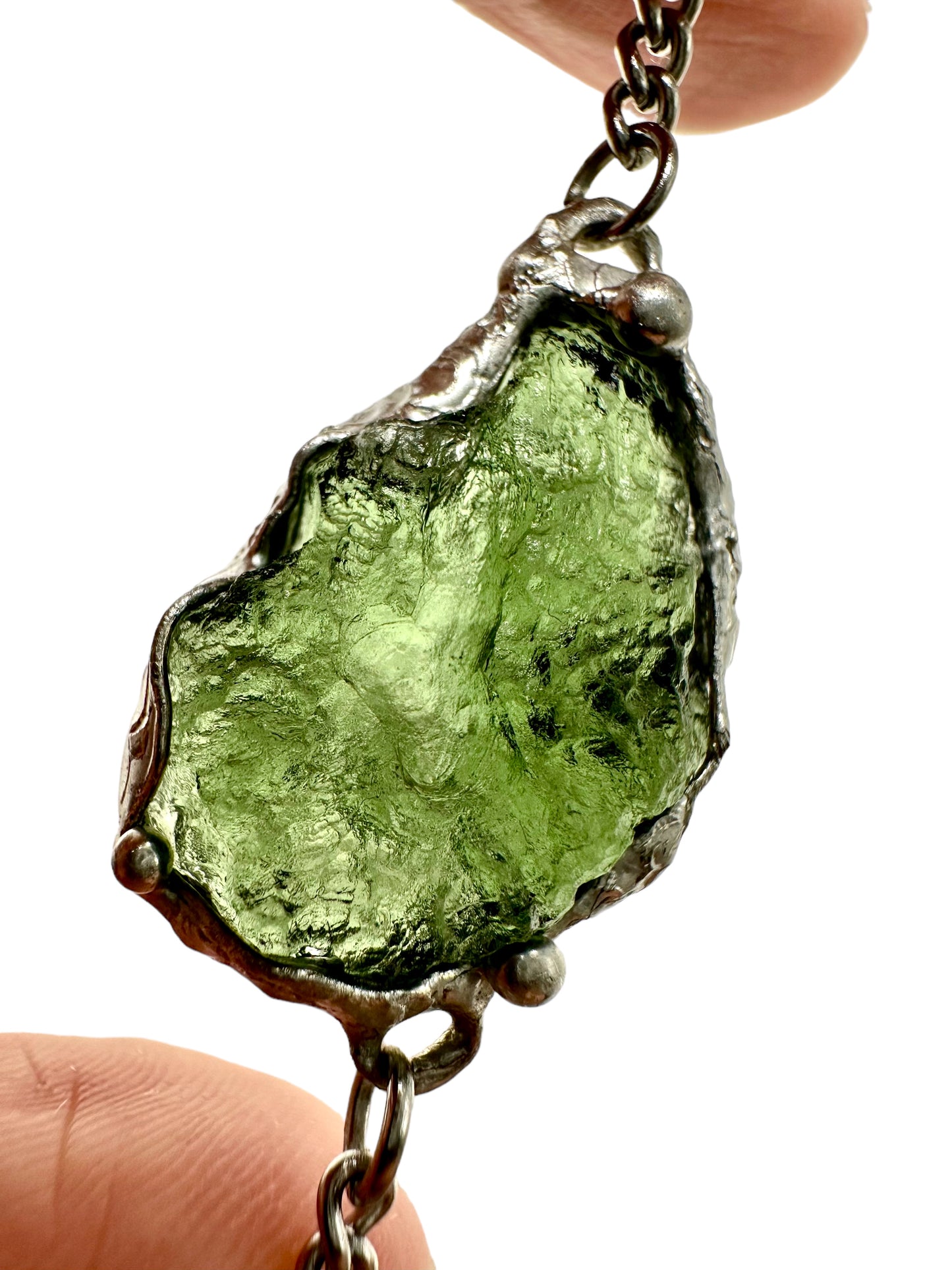 Braccialetto con Moldavite – N/V002