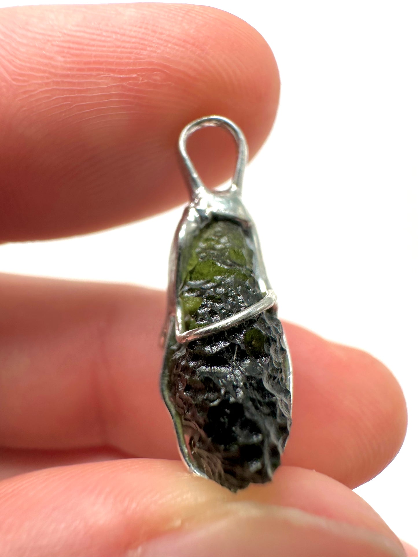 Pendente in Moldavite – P/V043