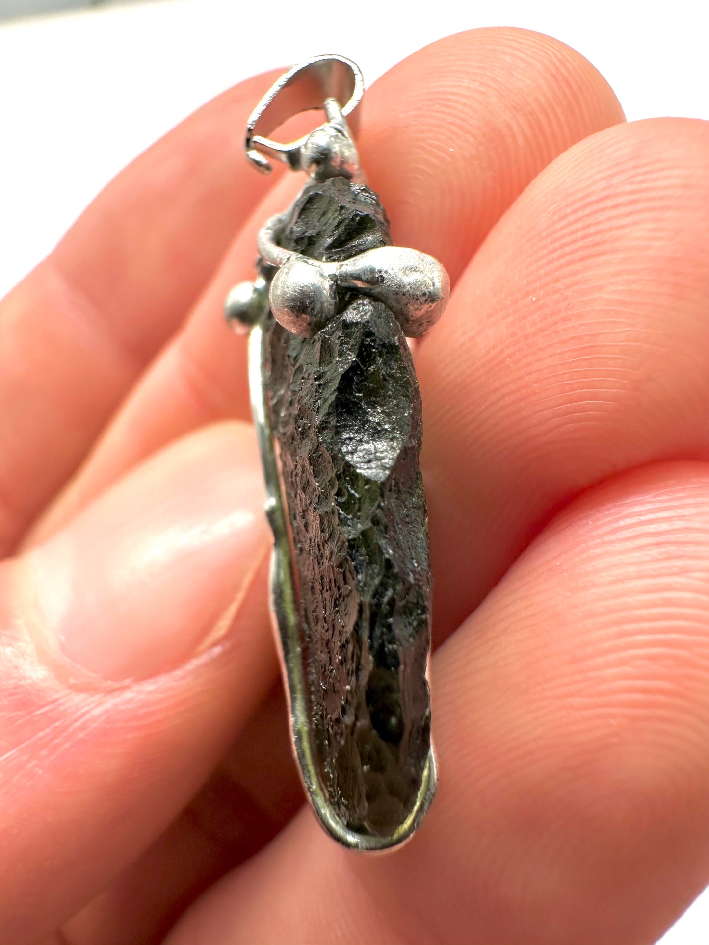Pendente in Moldavite – P/V047