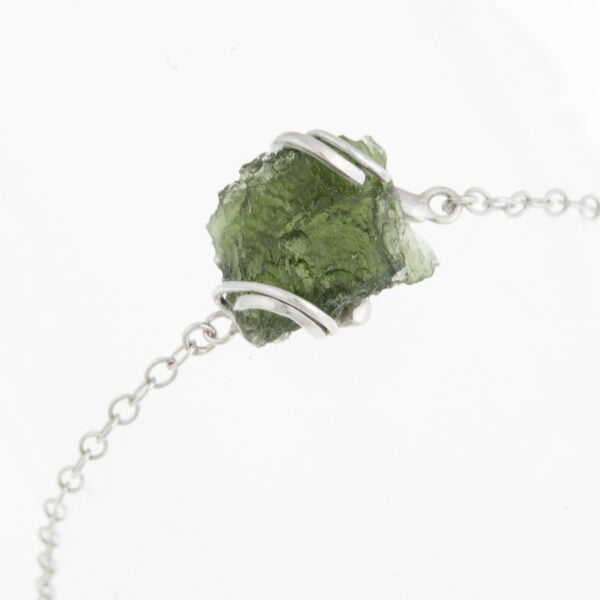 Bracciale con moldavite 1860