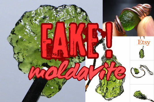 Una guida completa per identificare la Moldavite vera e quella falsa