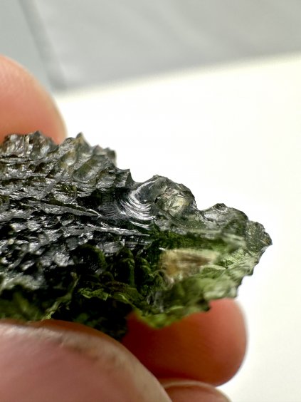 Moldavite Grezza – Maly Chlum – 4,7g - V018