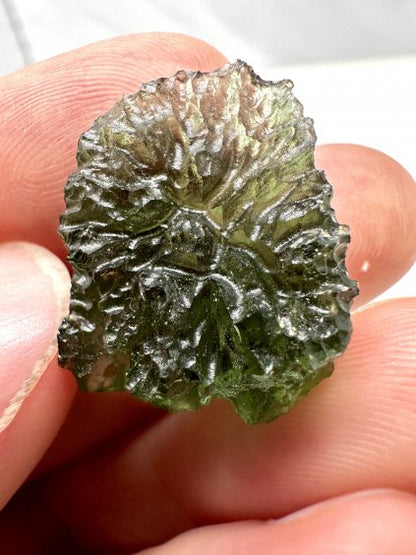 Moldavite Grezza – Maly Chlum – 4,7g - V018