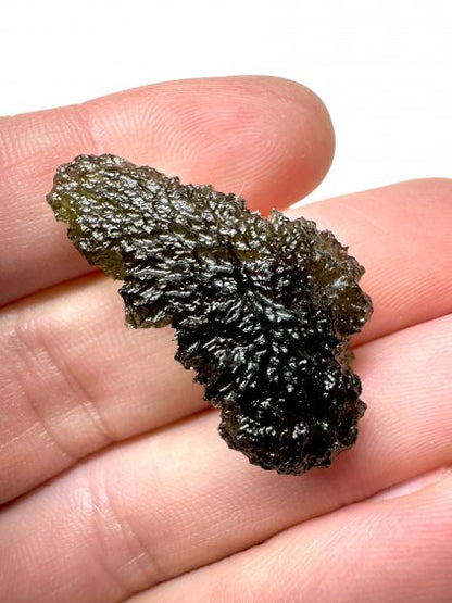 Moldavite Grezza – Marouskovo pole – 4,8g - V517