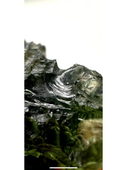 Moldavite Grezza – Maly Chlum – 4,7g - V018