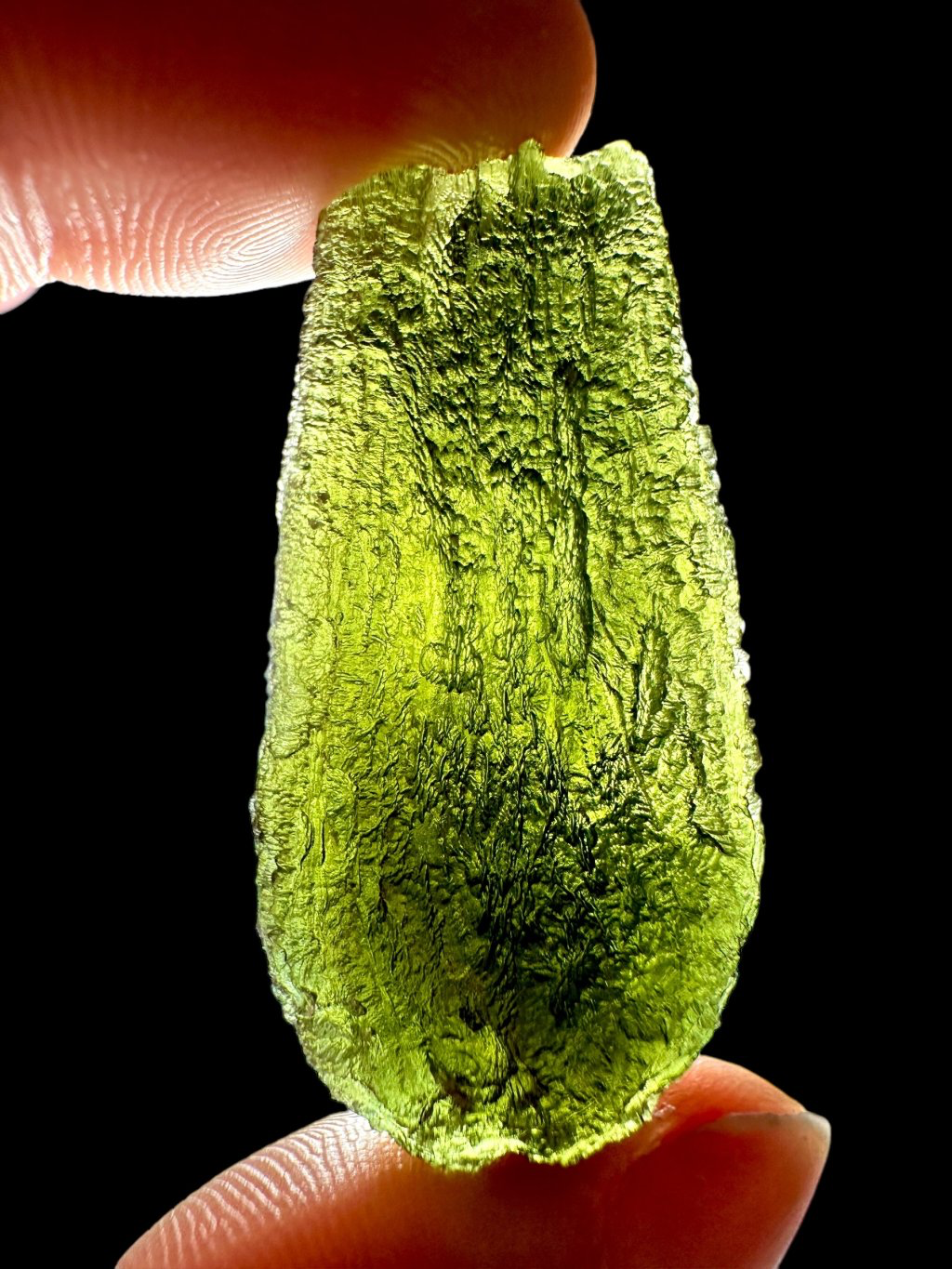 Moldavite – Dobrkovska Lhotka – Zatacka – 18g - V1683