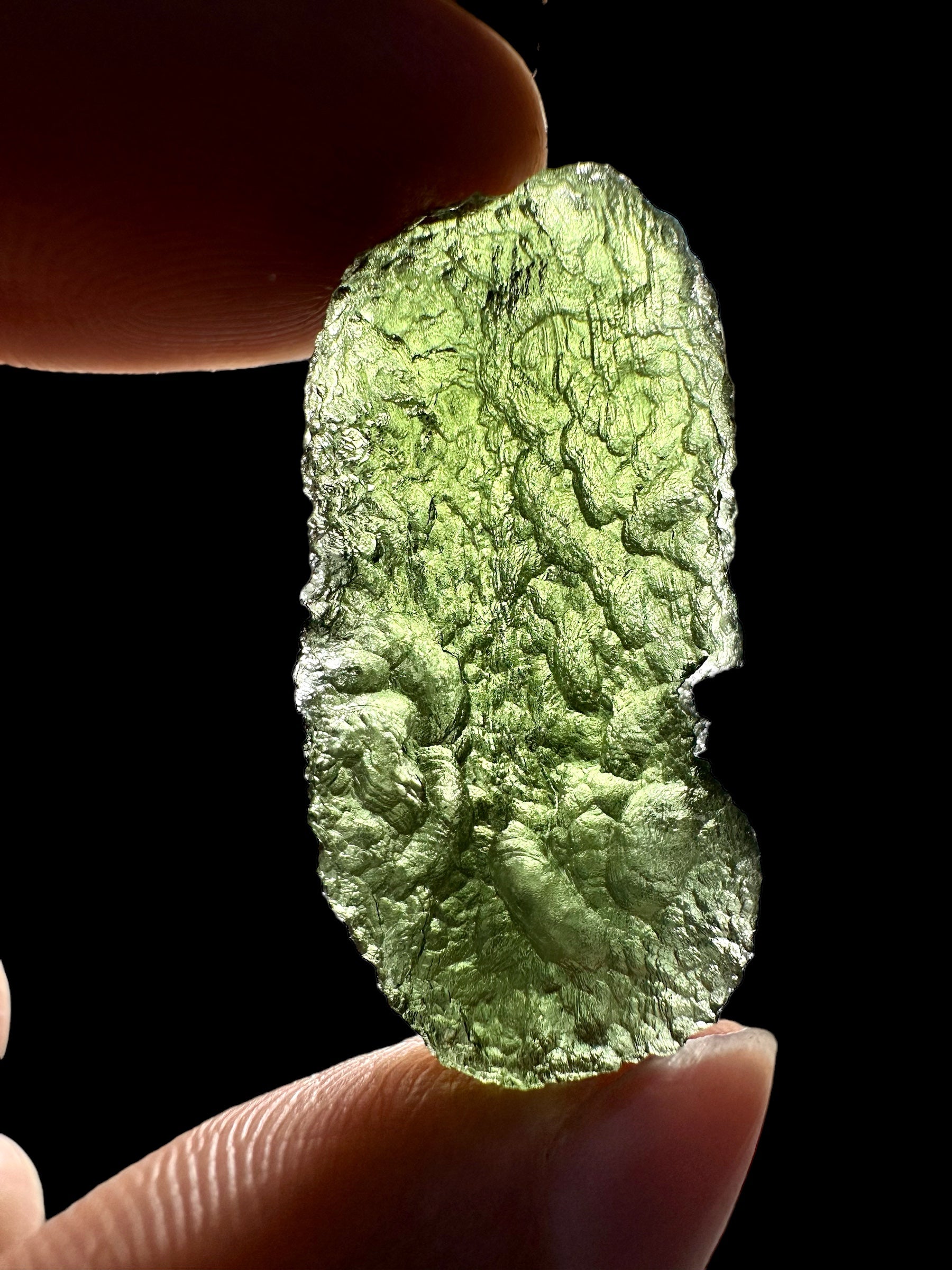 Moldavite – Chlum nad Malsi – 9,6g - V2080