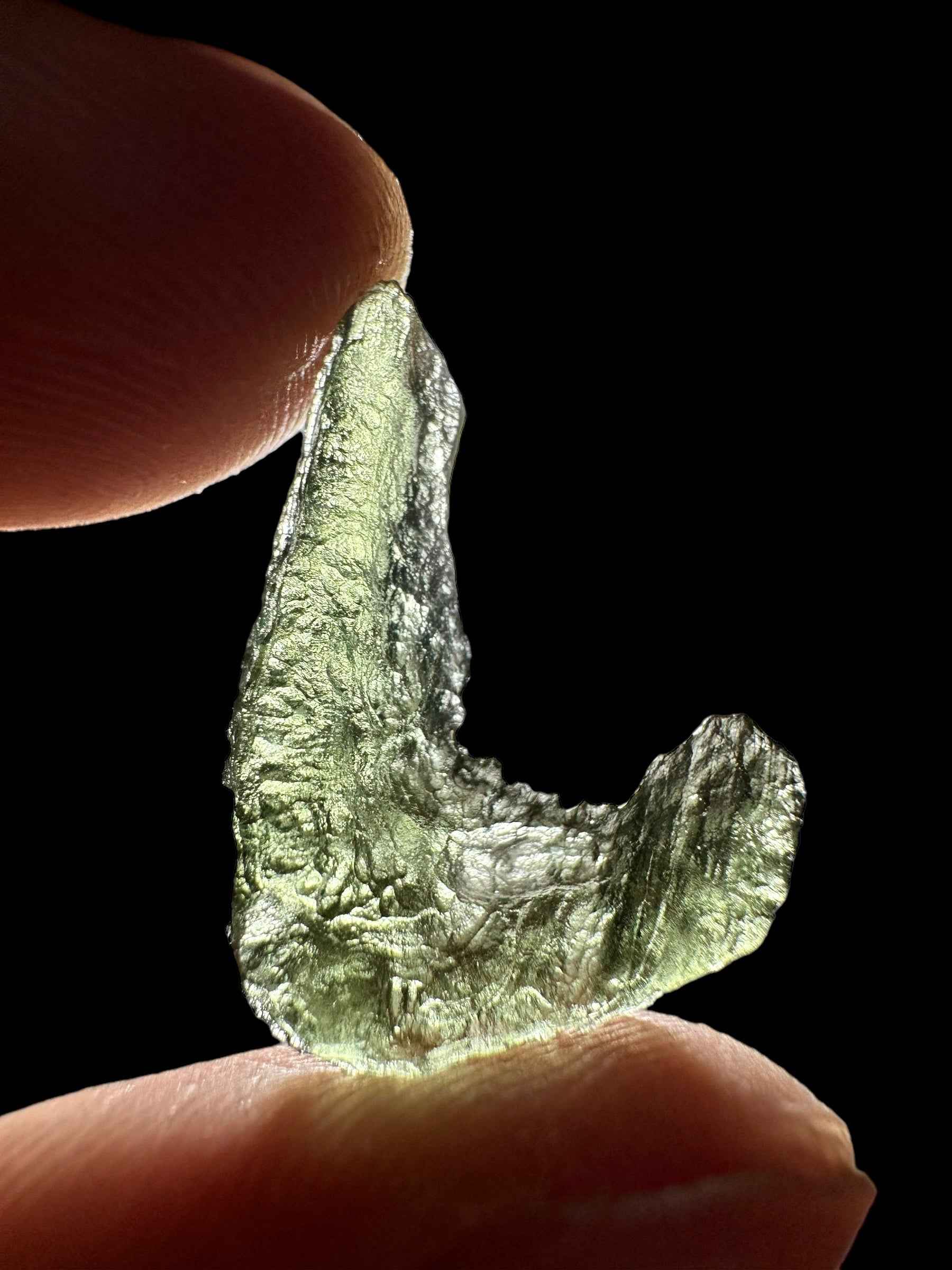 Moldavite – Locenice za jimkou – 1,1g - V2233