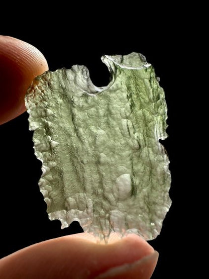 Moldavite Grezza – Nesmen – 2,6g - V542