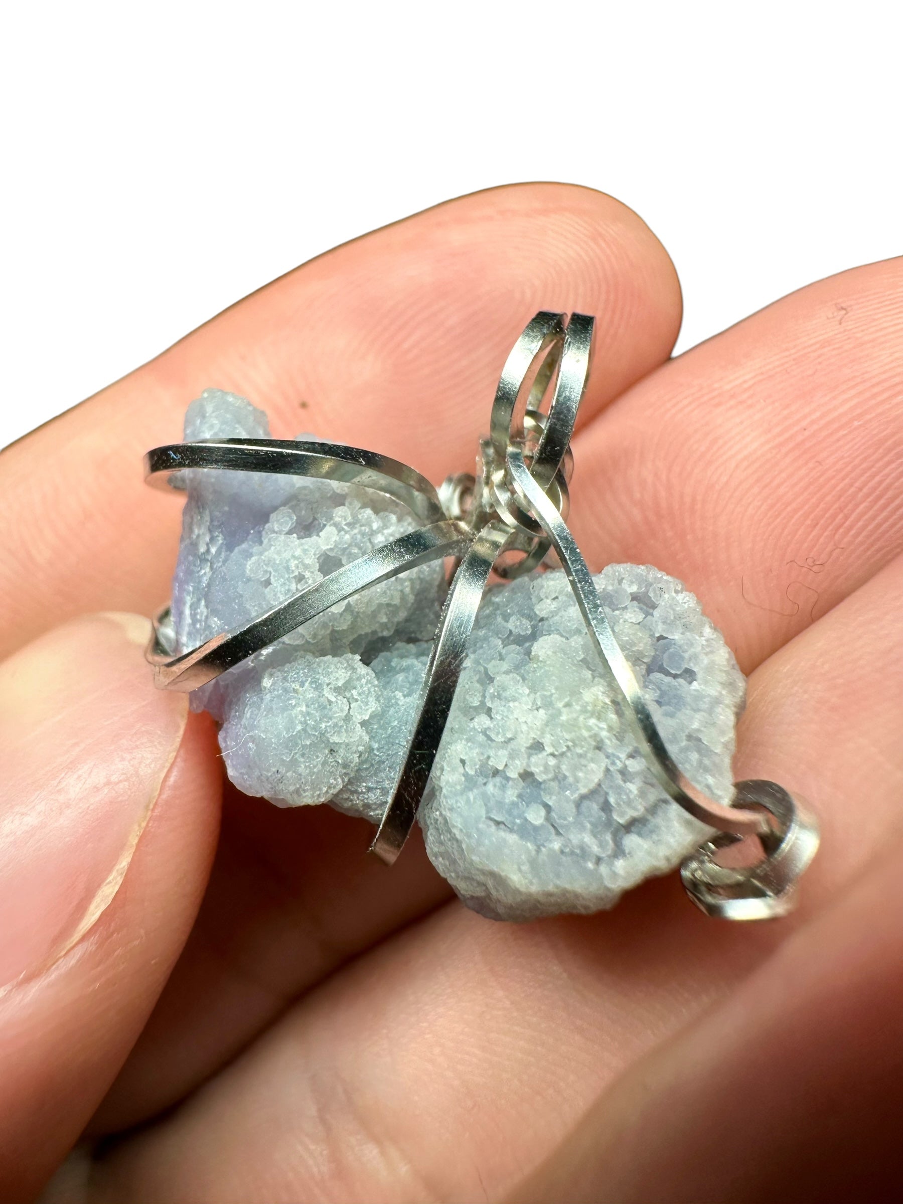 Grape chalcedony pendant - P/HCH50