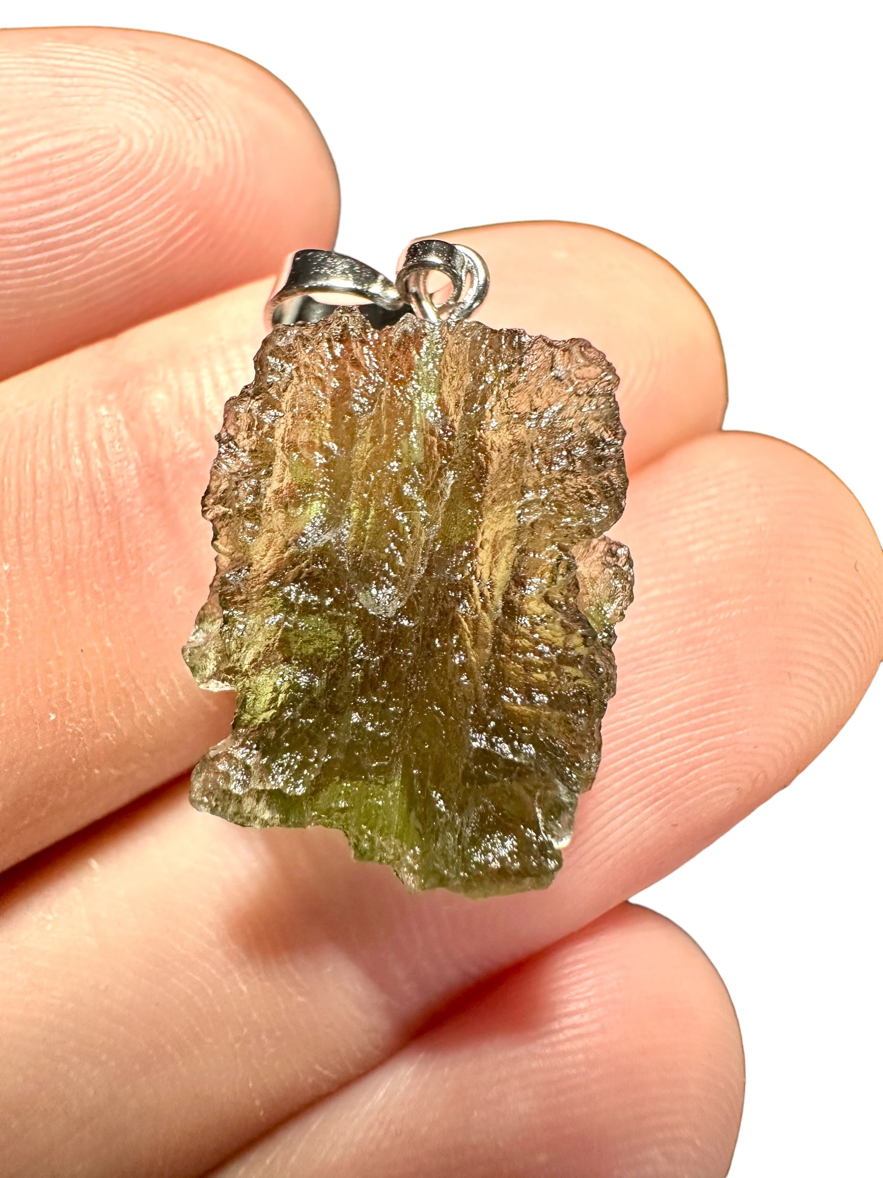 Moldavite pendant - P/V076