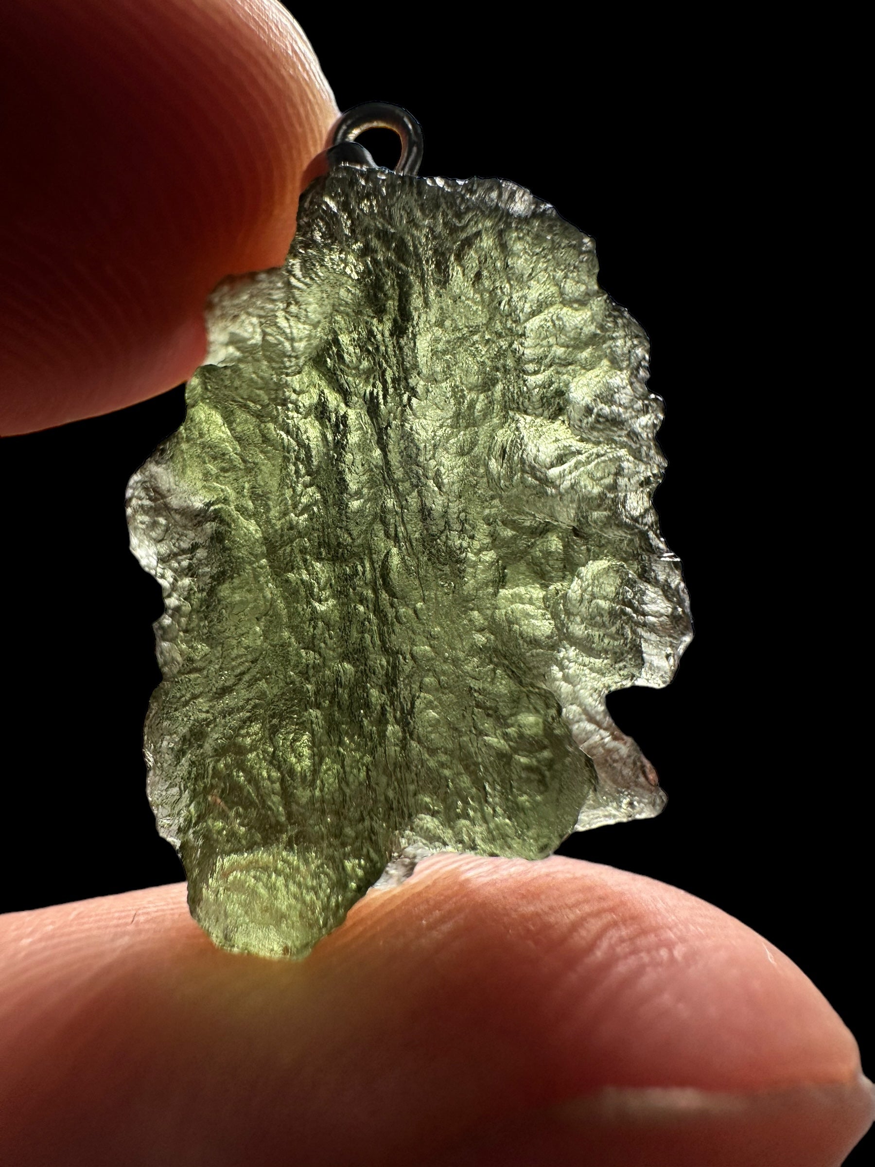 Moldavite pendant - P/V076