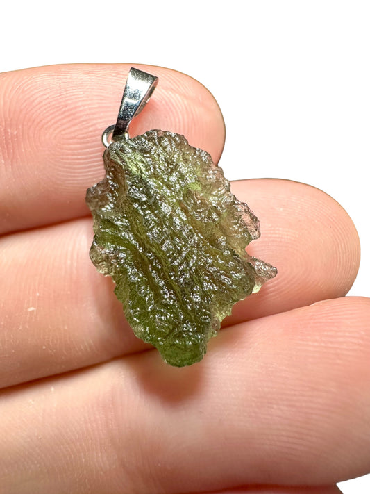 Pendente in Moldavite – P/V076