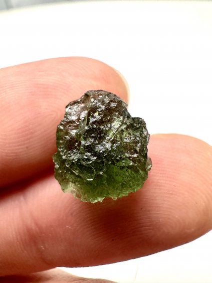 Moldavite Grezza – Koroseky – 1,1g - V161