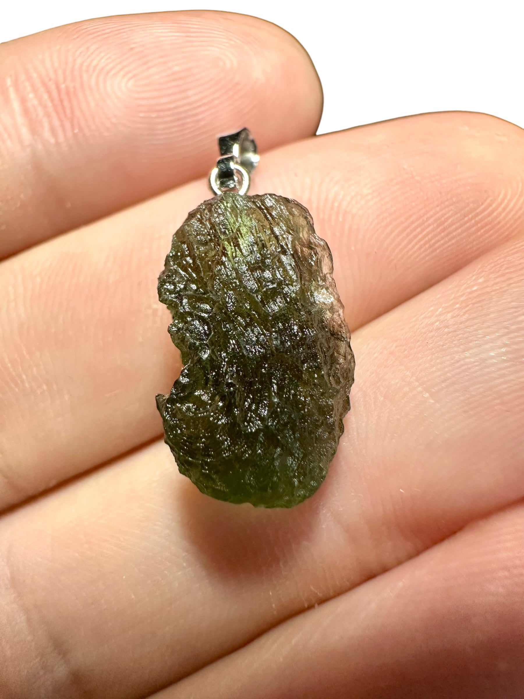 Pendente in Moldavite – P/V079