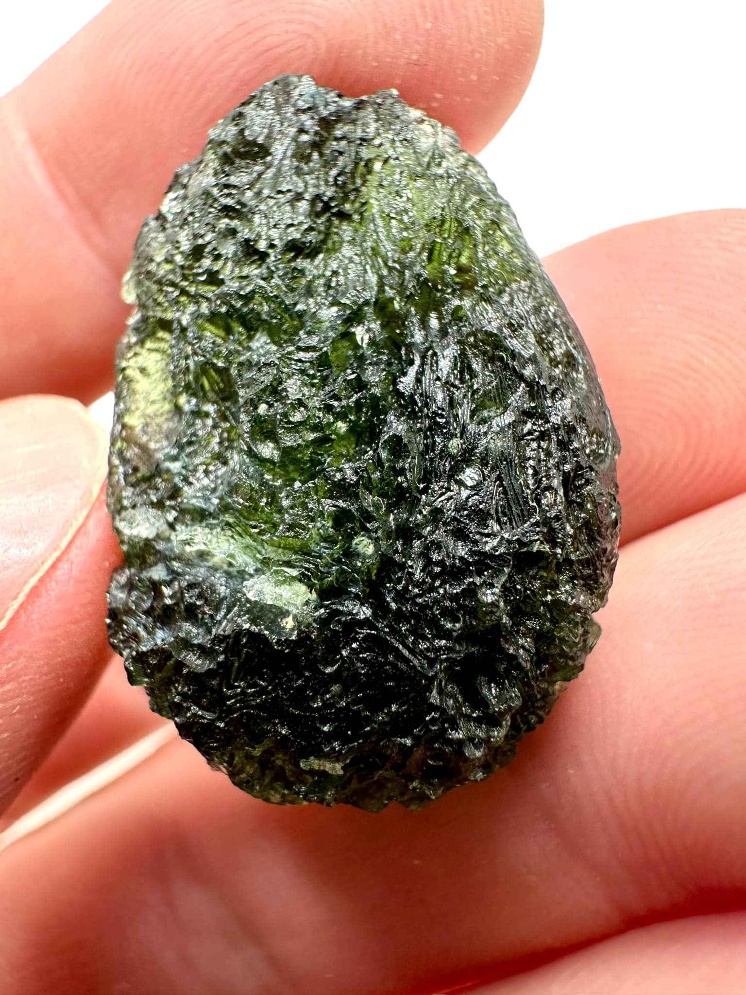 Moldavite sfaccettata 11,6g - V1664