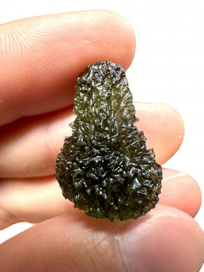 Moldavite Grezza – Maly Chlum – 4,8g - V120-6