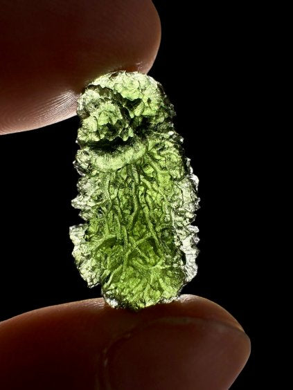 Moldavite Grezza – Nesmen – 4,4g - V120-7