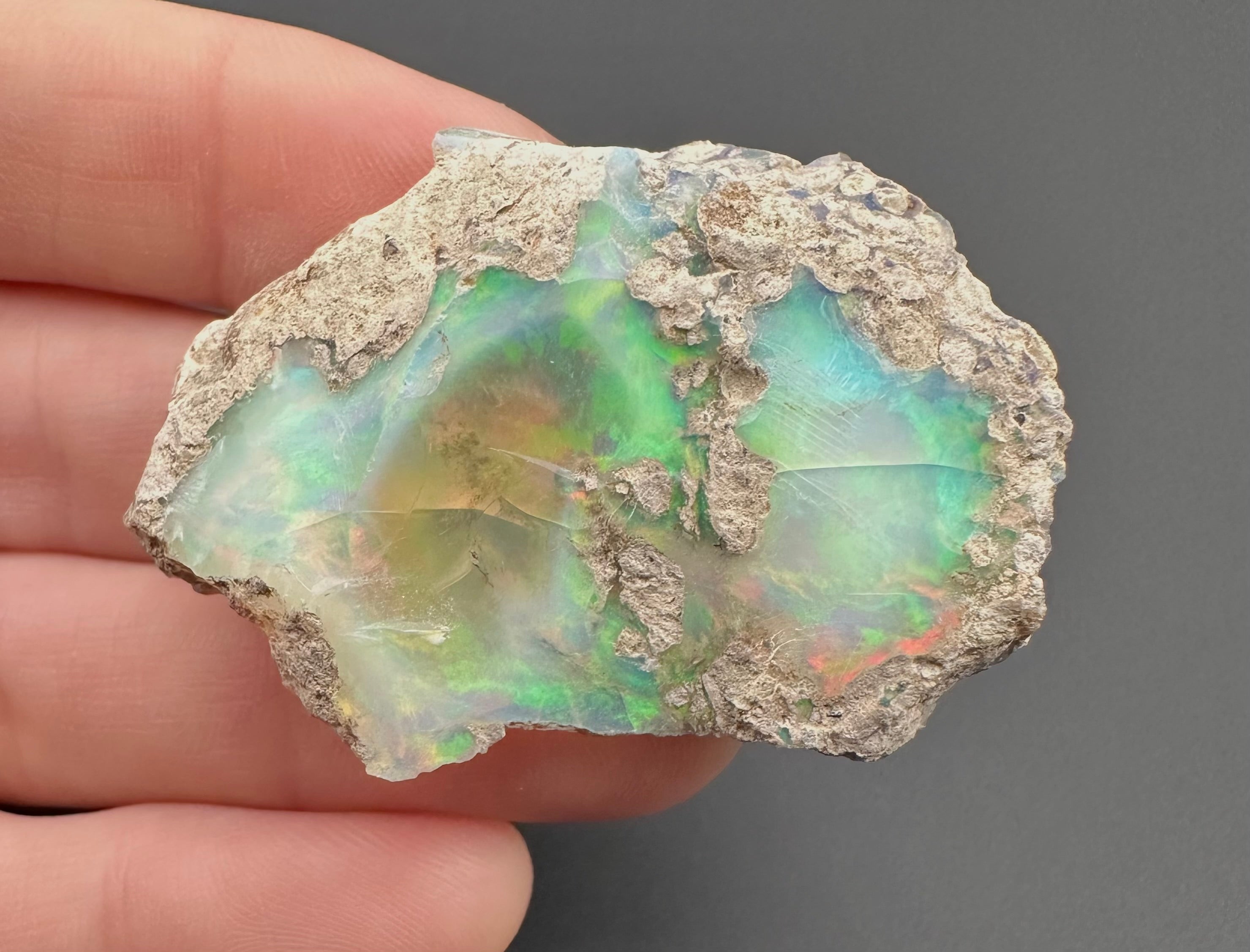 Precious opal 87ct – Welo, Ethiopia - OP111