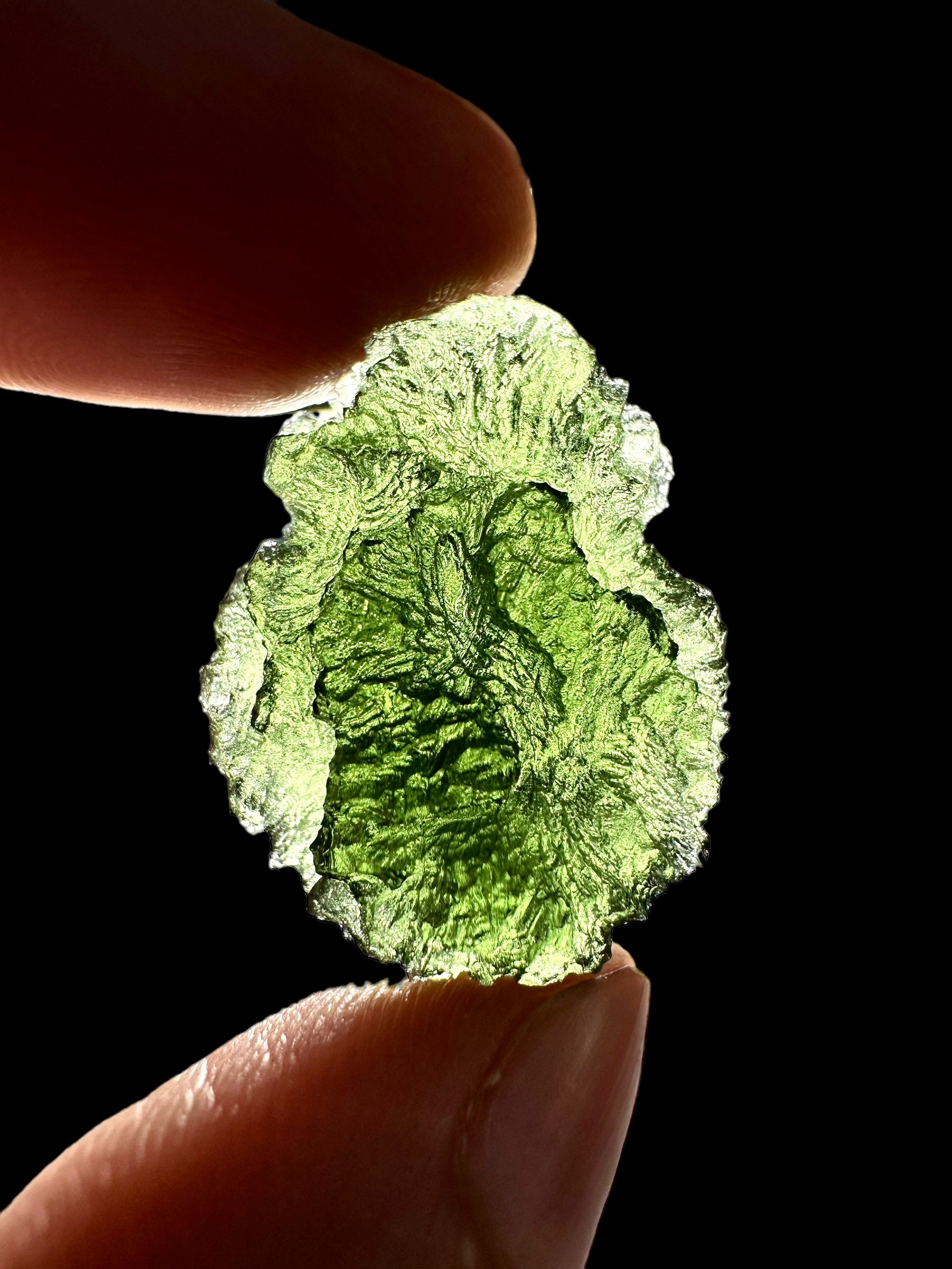 Moldavite – Chlum nad Malsi – 8g - V1663
