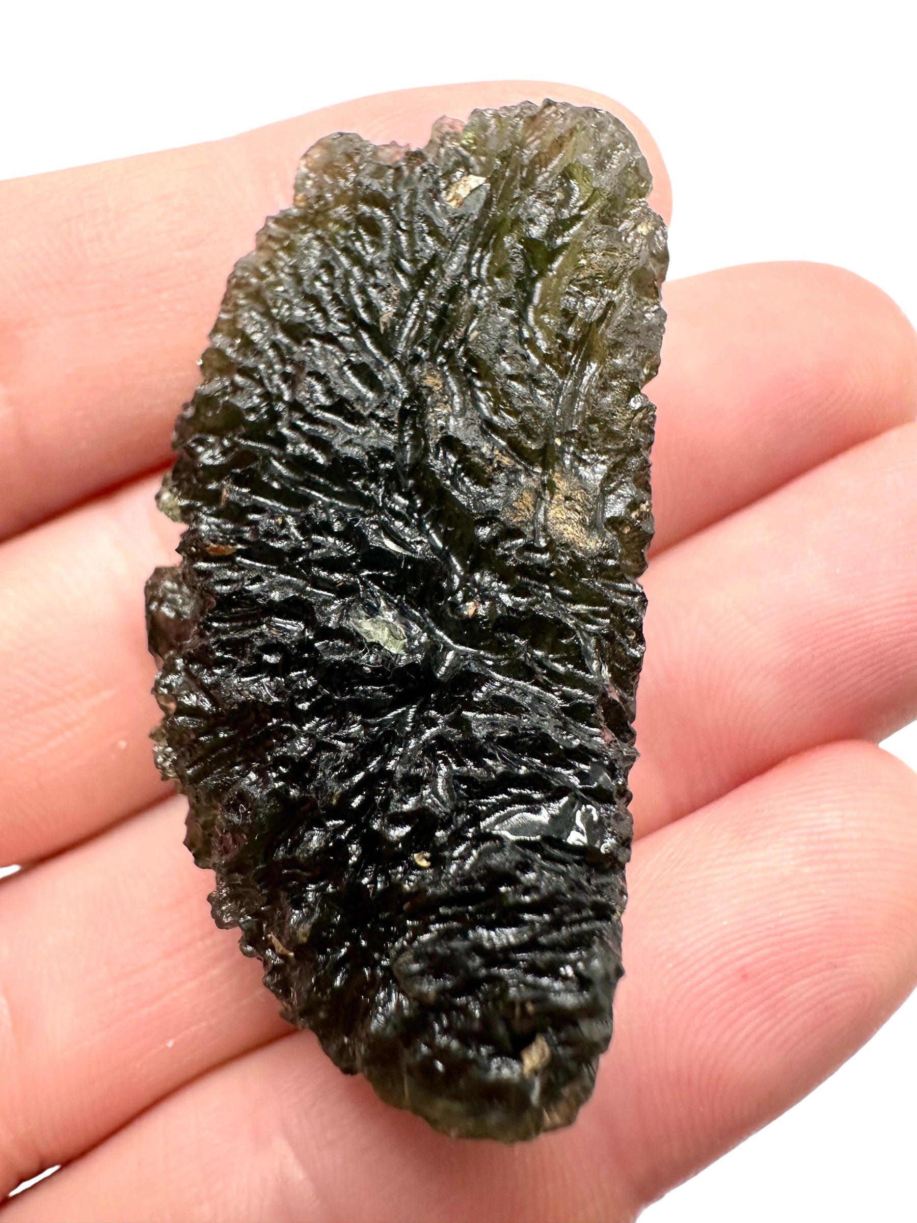 Moldavite – Lhenice – Jahodárna – 21,3g - V2009
