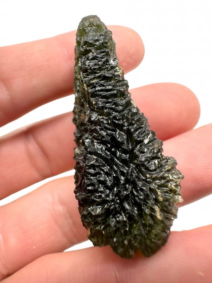 Moldavite Grezza – Lhenice – Jahodárna – 21,3g - V120-23