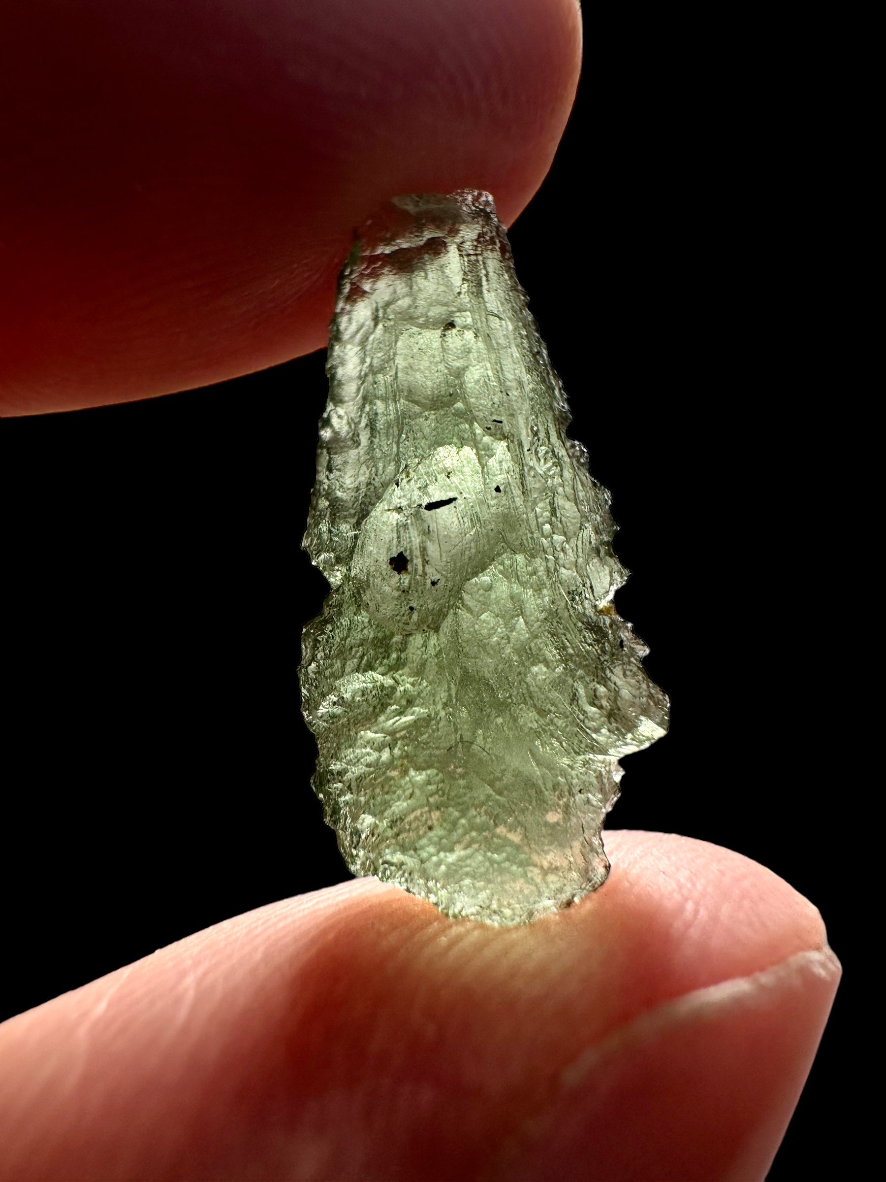 Moldavite – Marouskovo pole – 1,1g - V2222