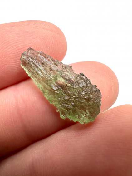 Moldavite Grezza – Marouskovo pole – 1,1g - V120-16-1