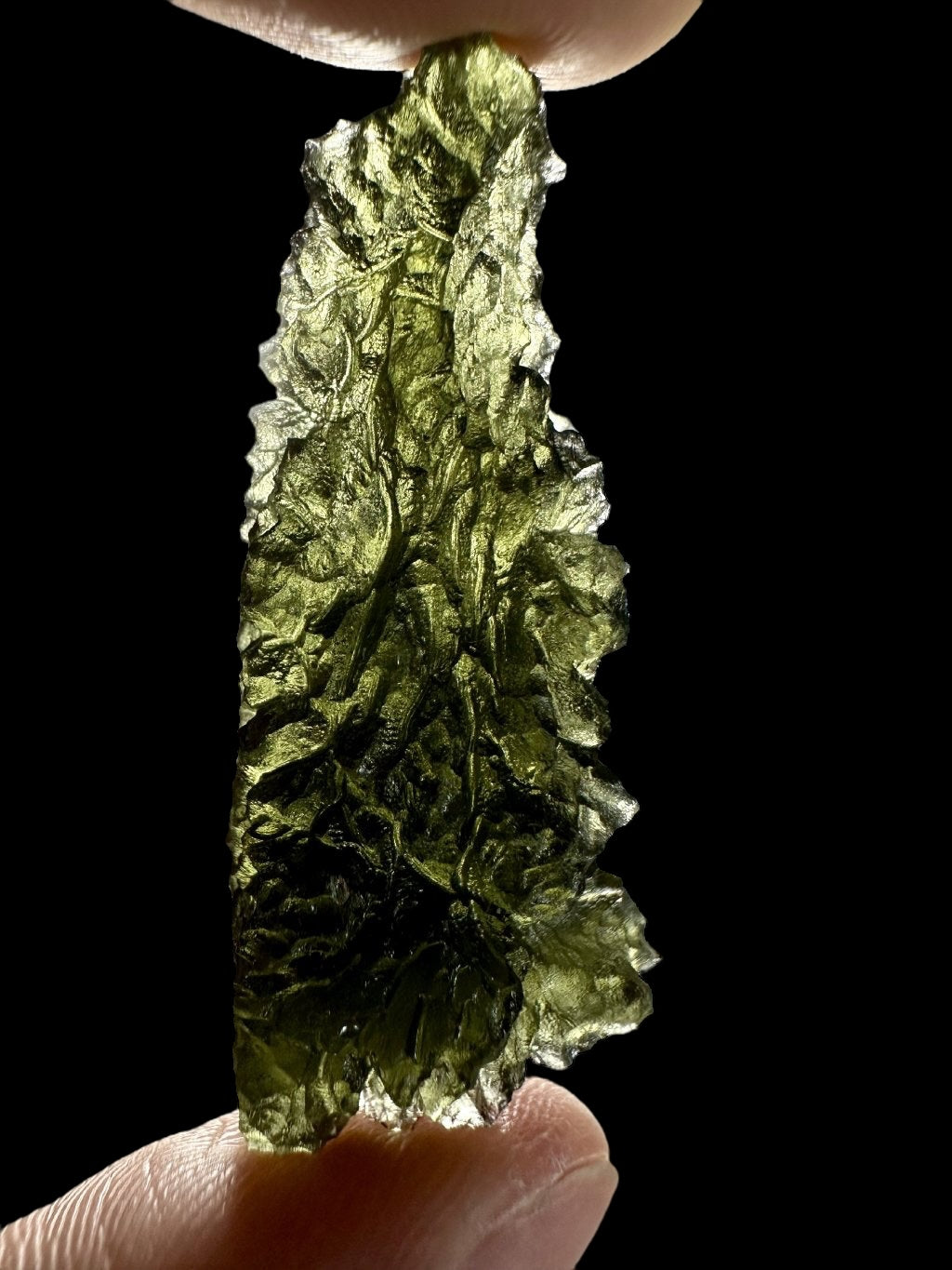 Moldavite – Nesmen – Prasecak – 8,6g - V2126