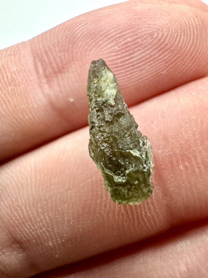 Moldavite Grezza – Kvitkovice – 0,4g - V120-31