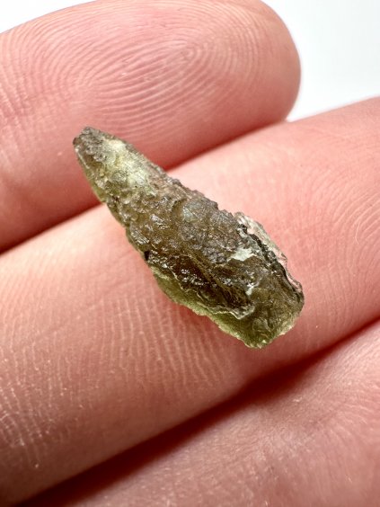 Moldavite Grezza – Kvitkovice – 0,4g - V120-31