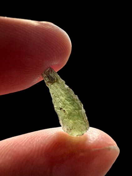 Moldavite Grezza – Kvitkovice – 0,4g - V120-31