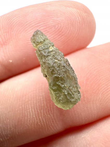 Moldavite Grezza – Kvitkovice – 0,4g - V120-31