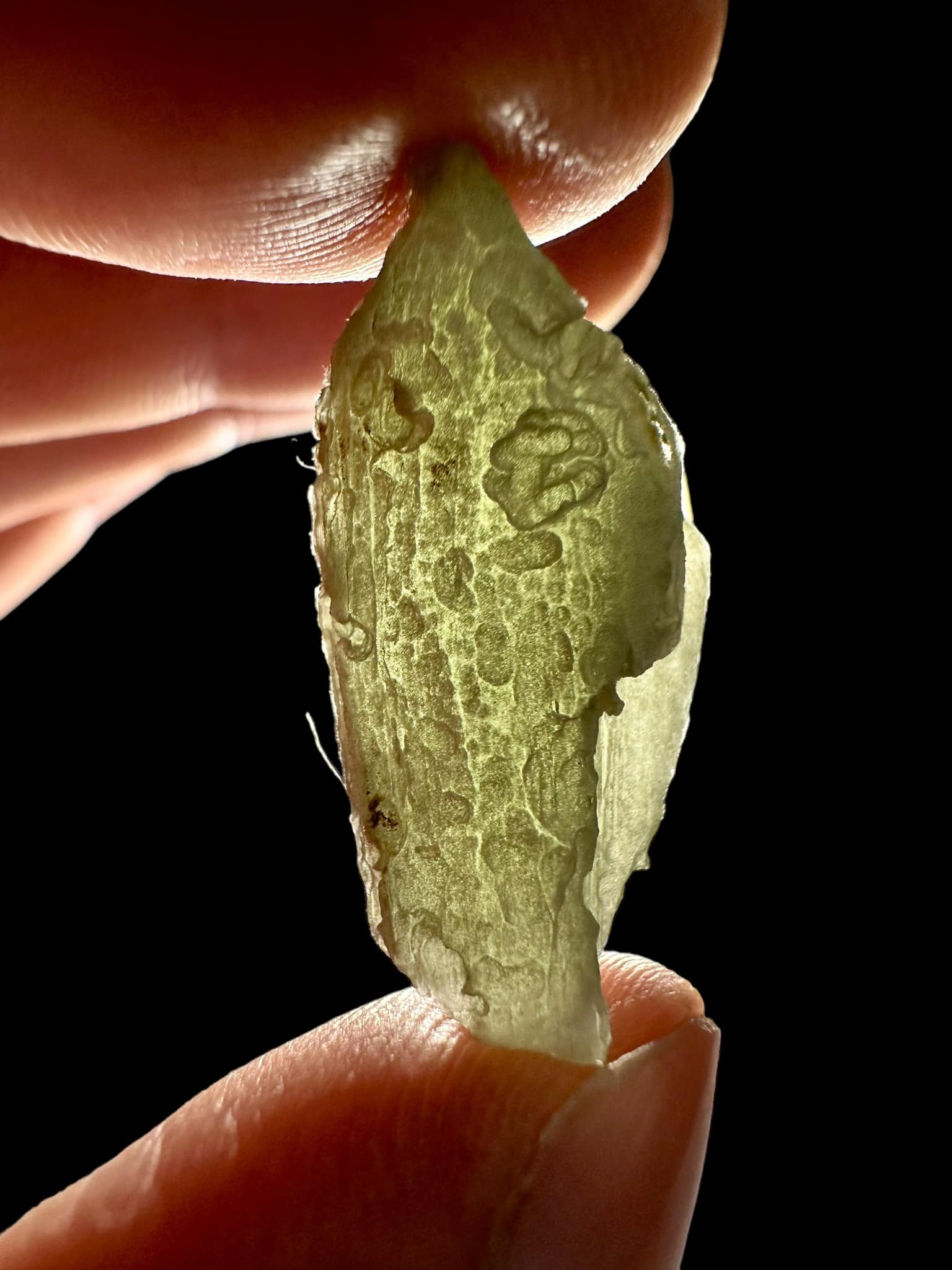 Moldavite – Bartochov – 3,7g - V913