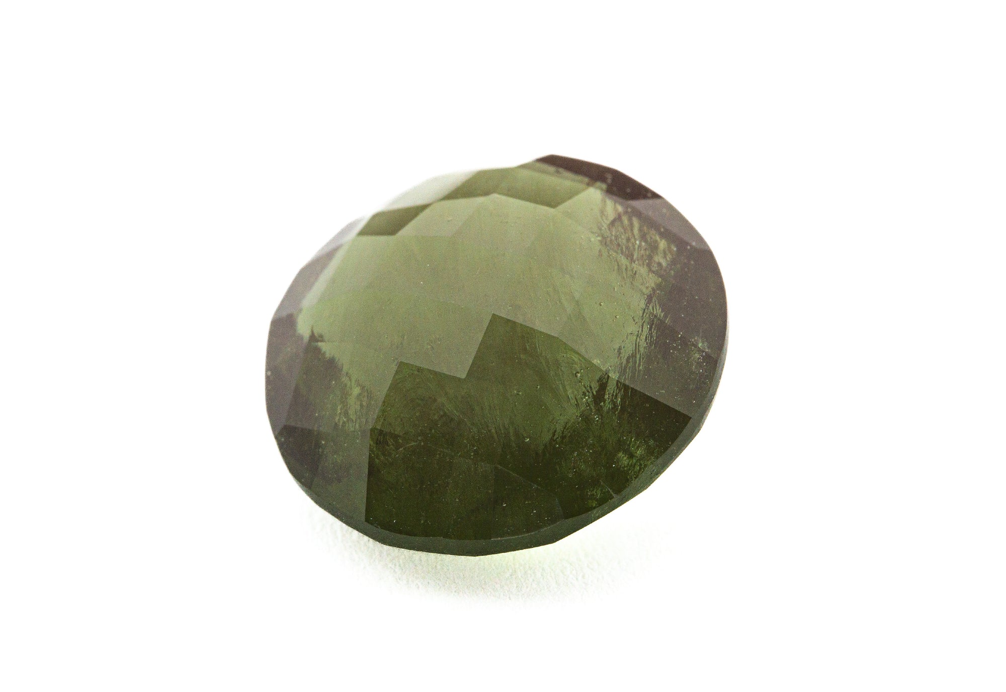 Faceted moldavite 12,25ct