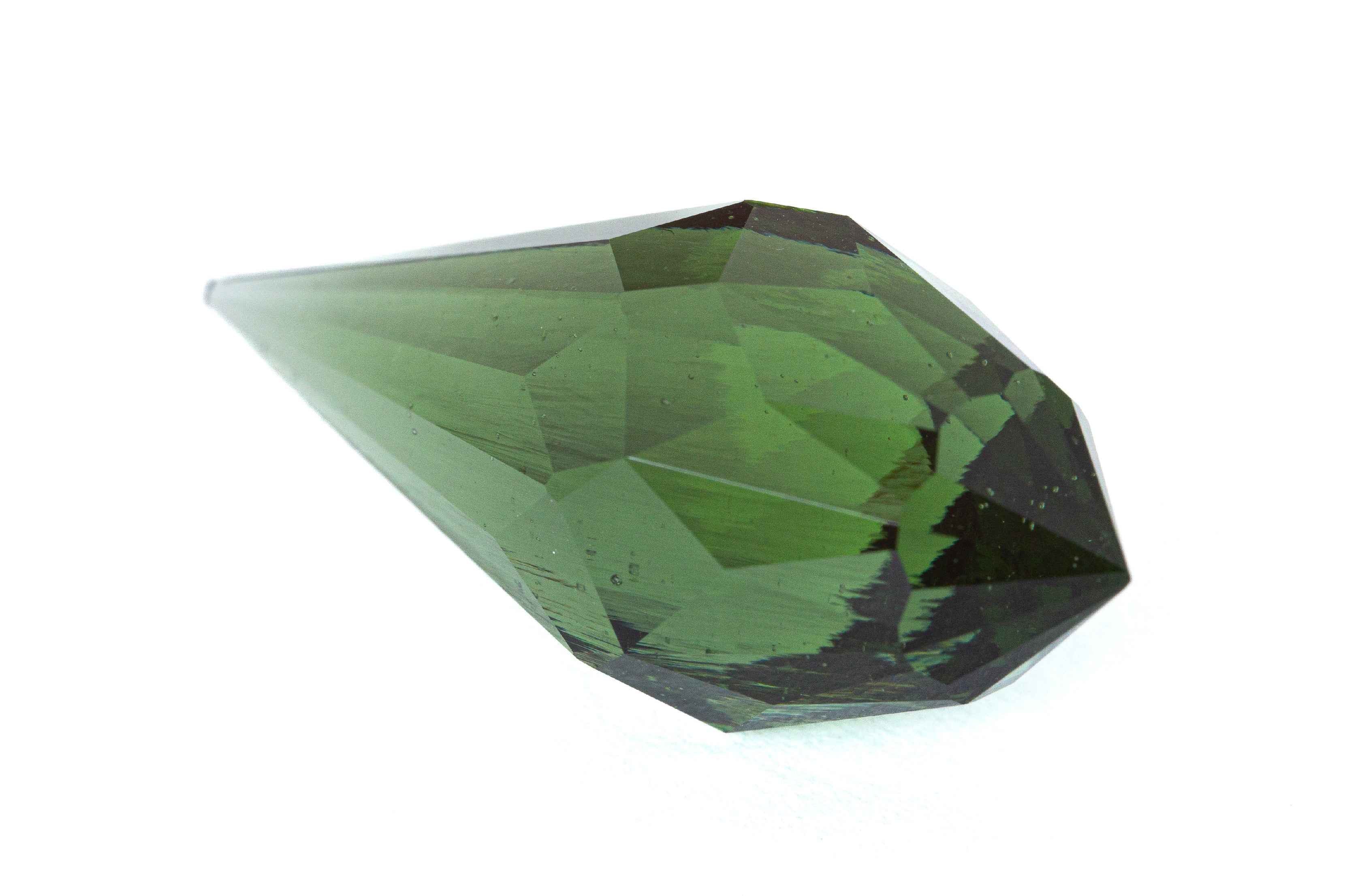 Moldavite faccettata 18,4ct - BV013