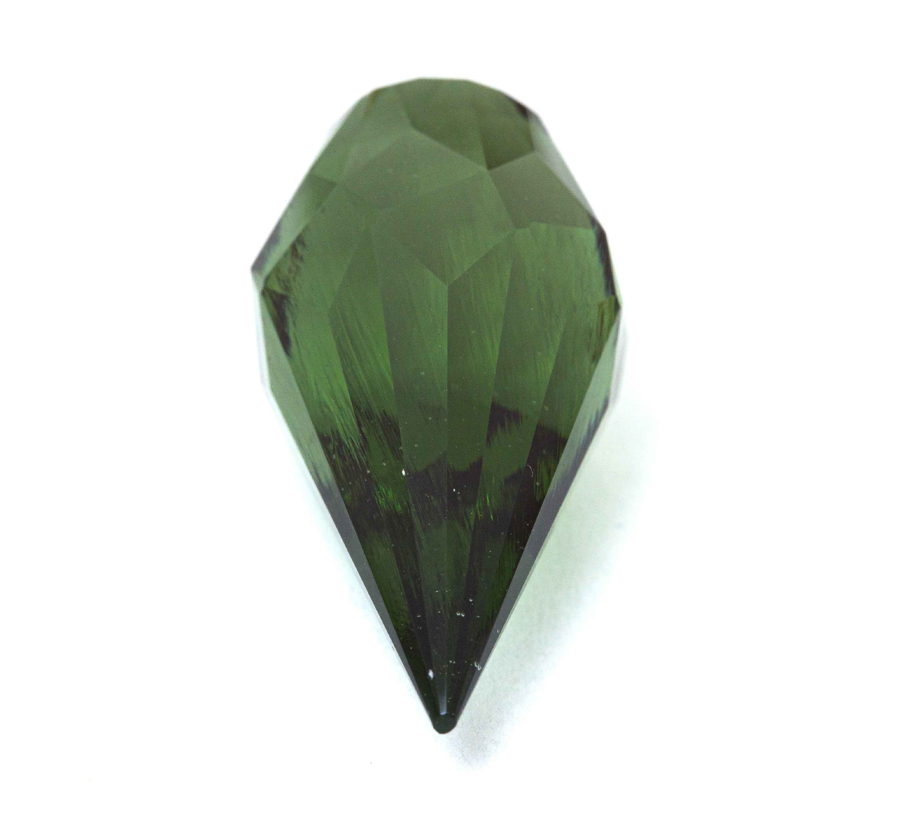 Moldavite faccettata 18,4ct - BV013