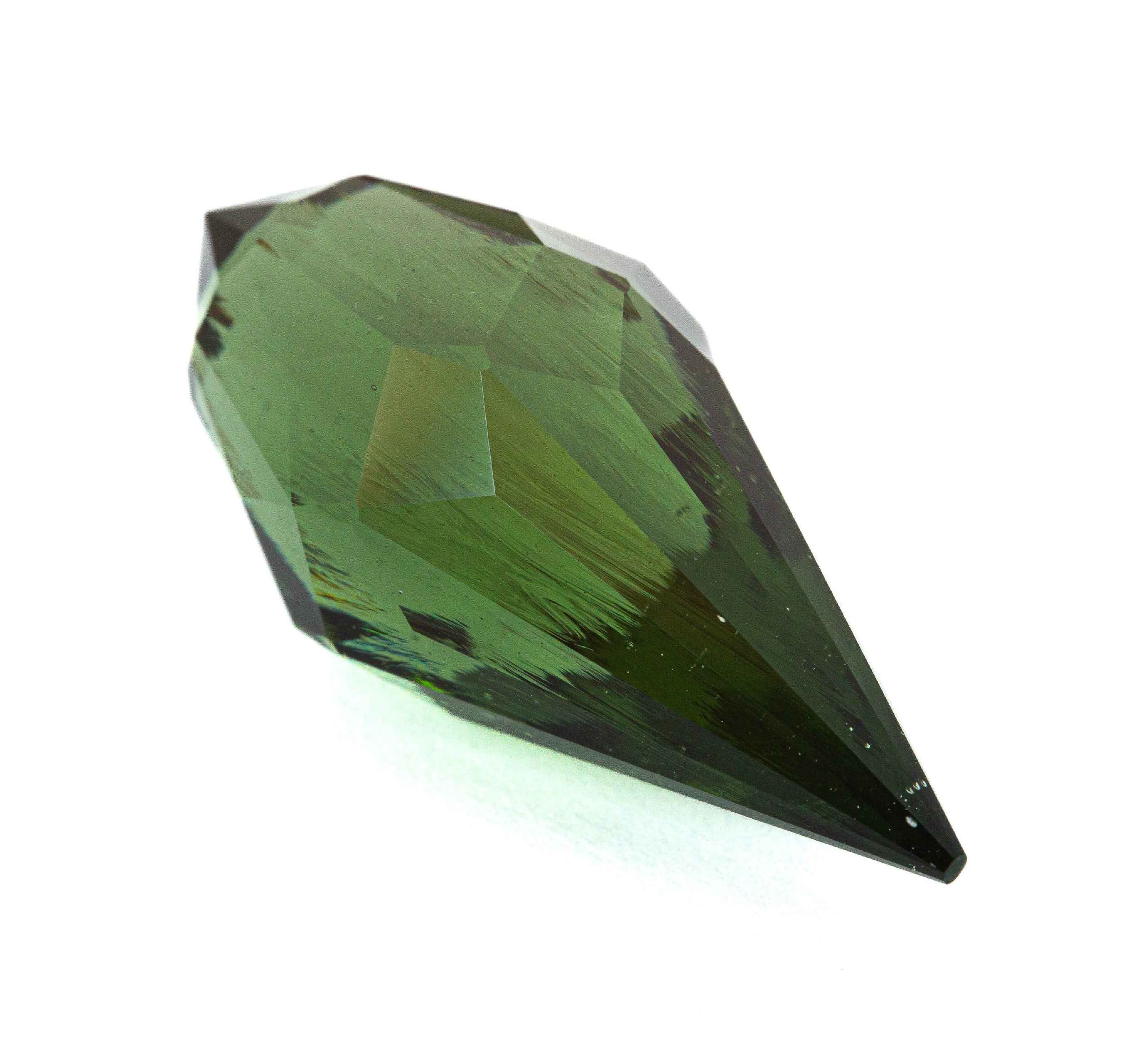 Moldavite faccettata 18,4ct - BV013