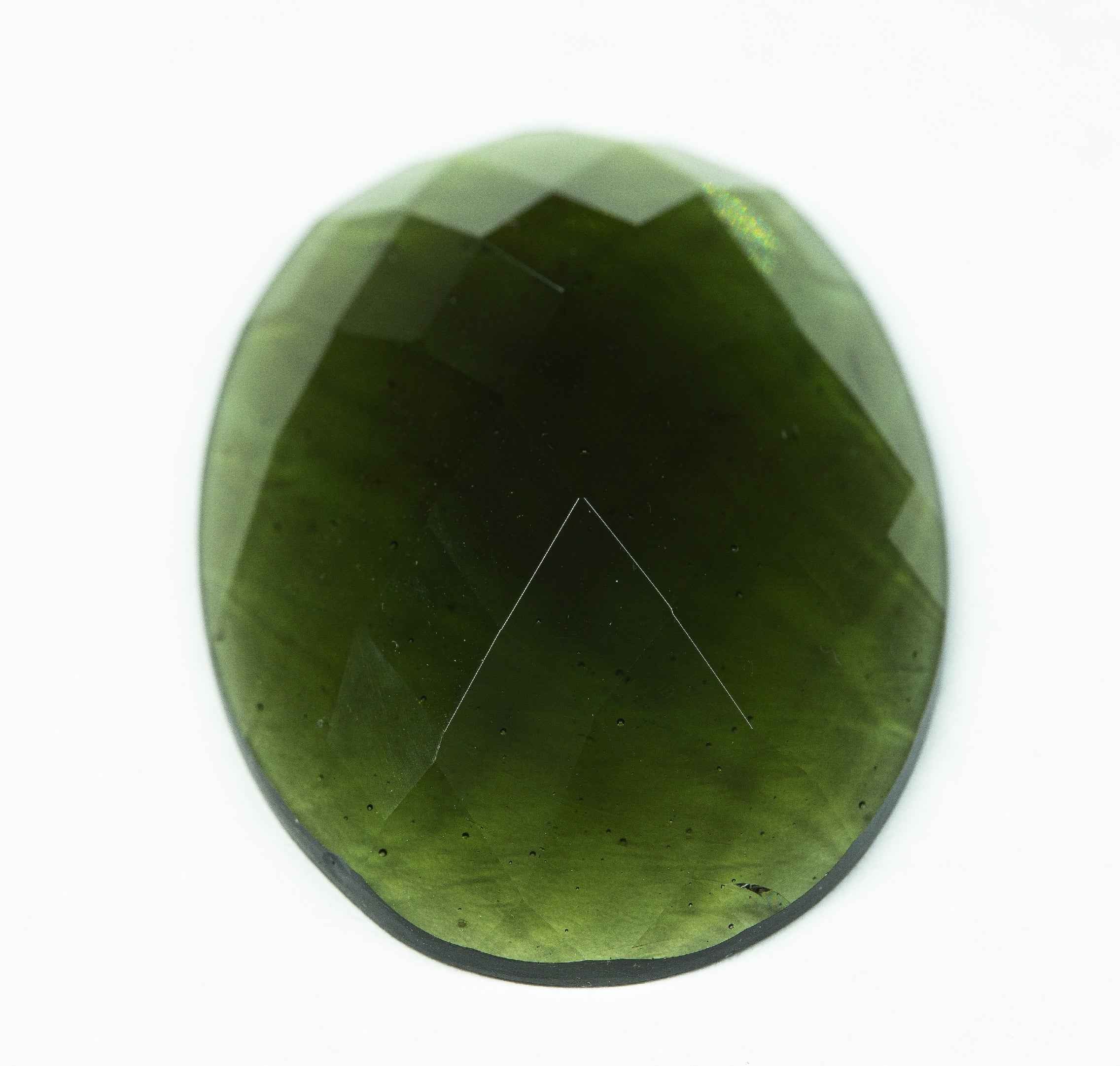Moldavite faccettata 37,05ct - BV016