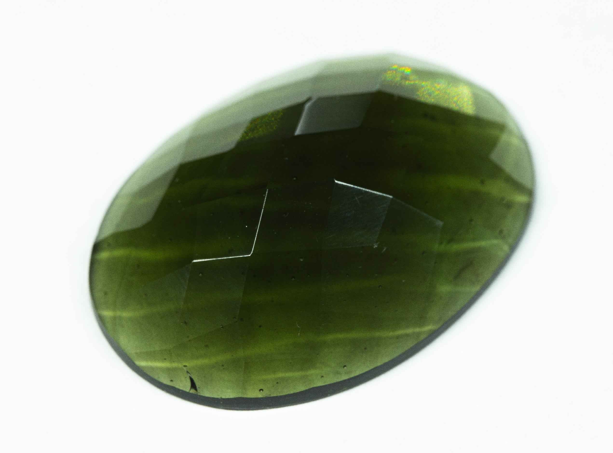 Moldavite faccettata 37,05ct - BV016