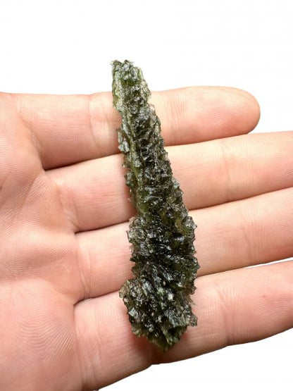 Moldavite Grezza – Besednice Jezkovna – 12,9g - V120-43