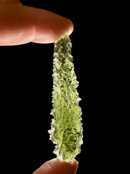 Moldavite Grezza – Besednice Jezkovna – 12,9g - V120-43