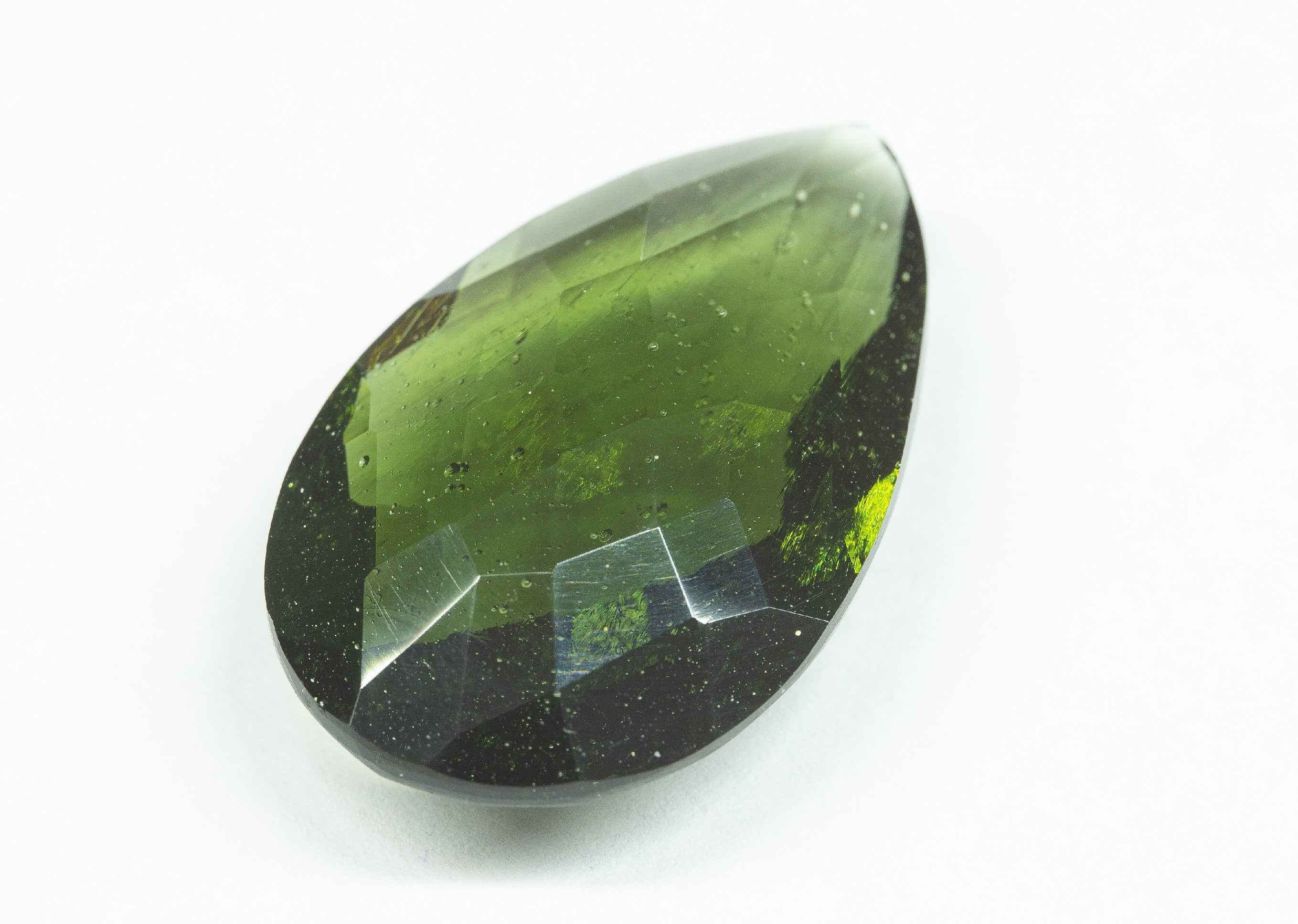 Moldavite faccettata 16,1ct - BV022