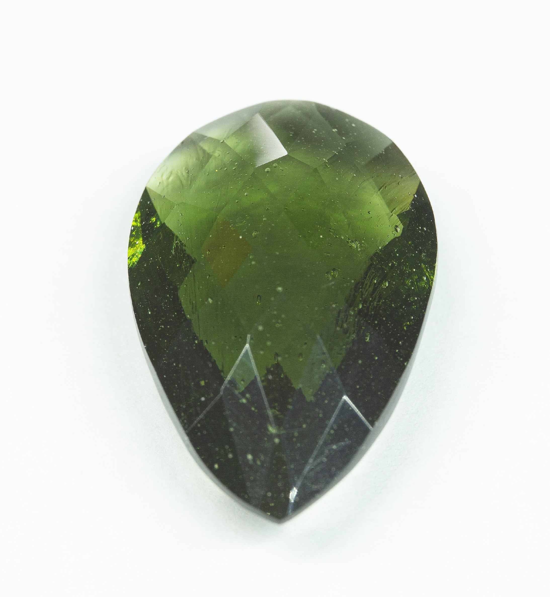 Moldavite faccettata 16,1ct - BV022