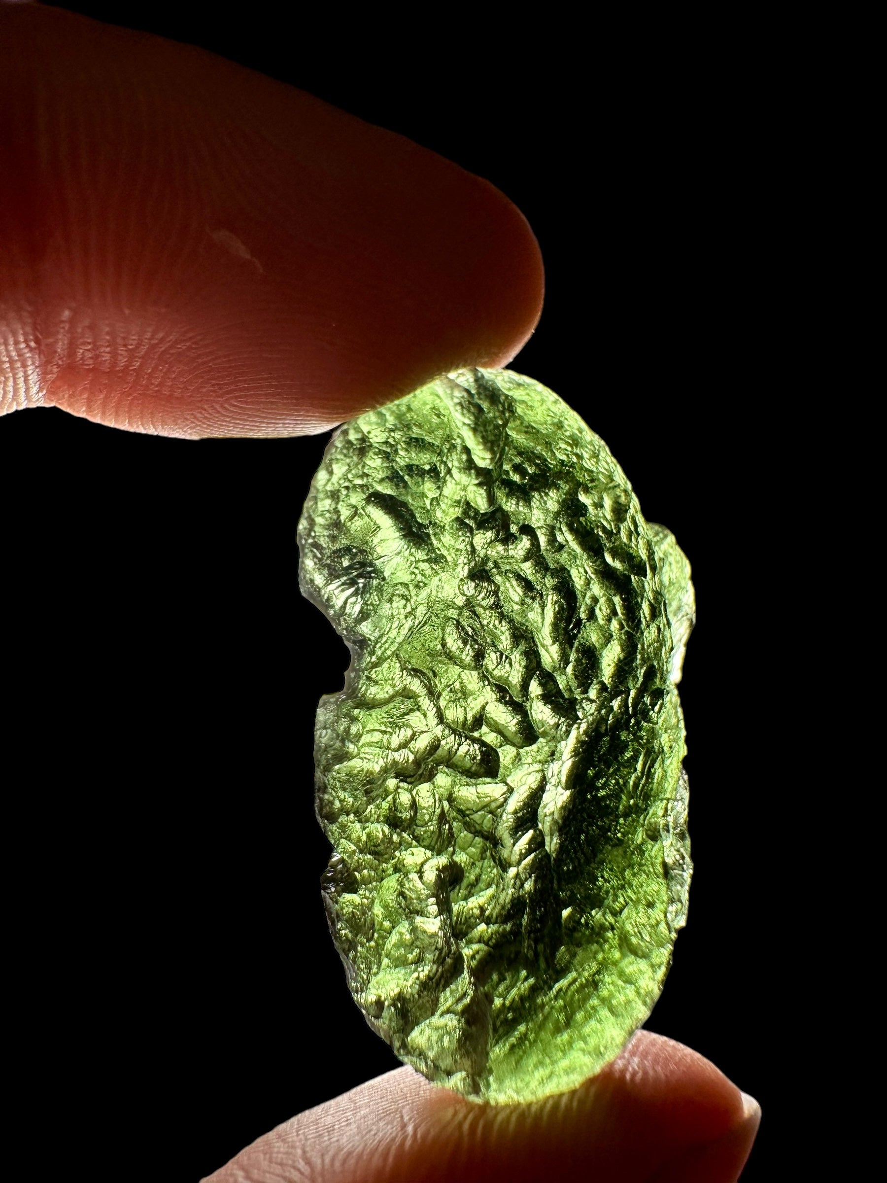 Moldavite – Locenice za jimkou – 8,8g - V2068