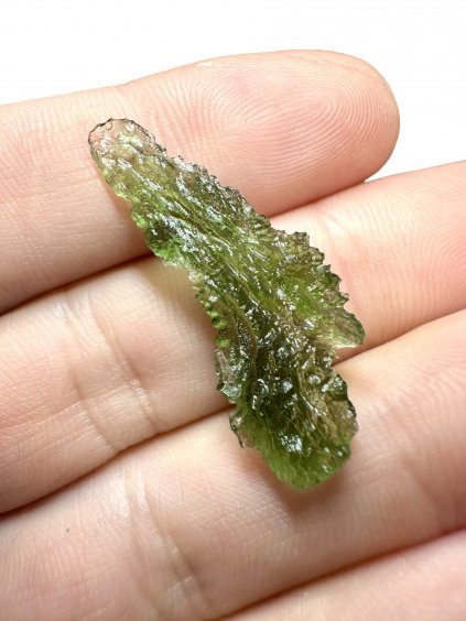 Moldavite Grezza – Maly Chlum – 1,6g - V423-1